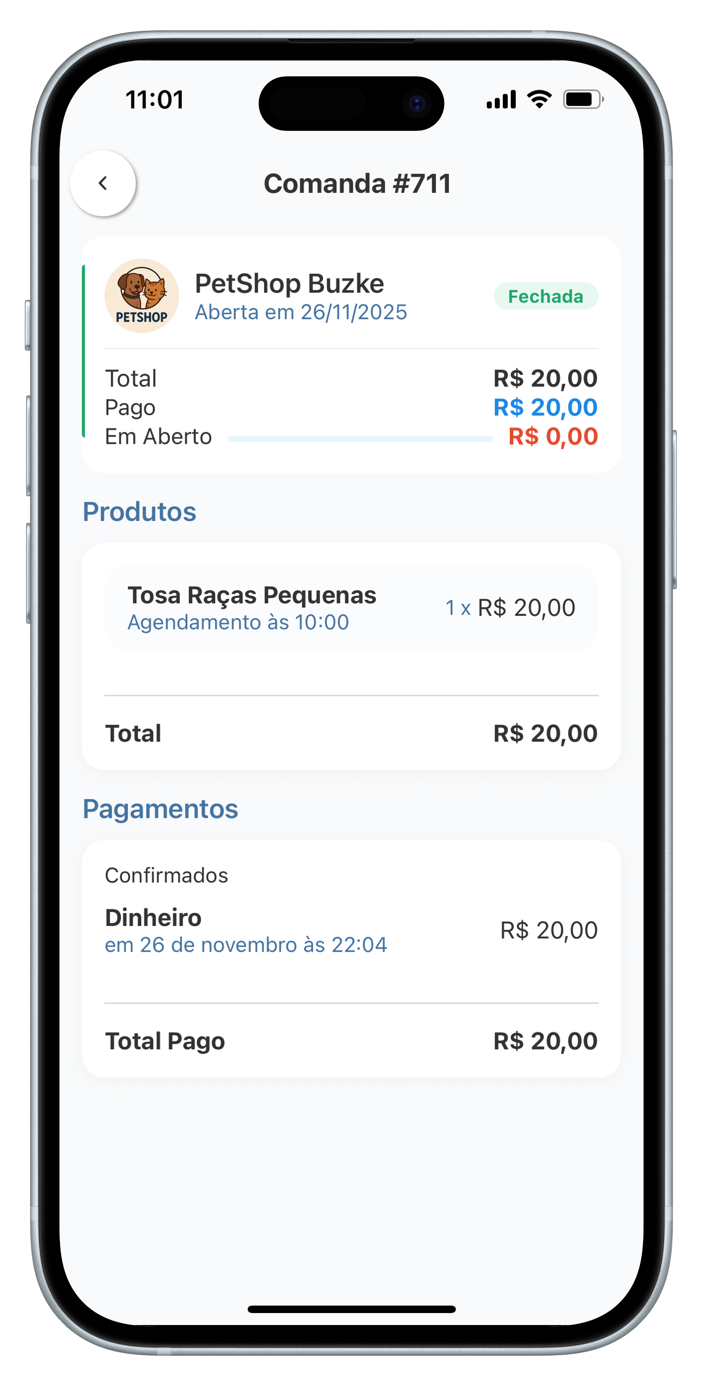 App do Cliente