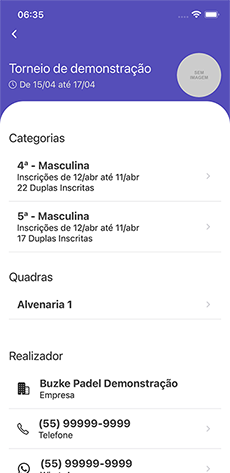 Interface de Gerenciamento