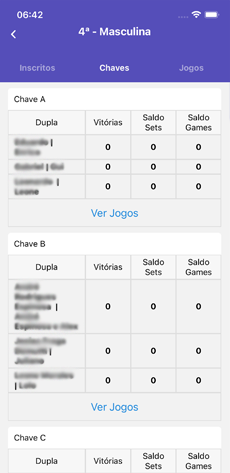 Interface de Gerenciamento